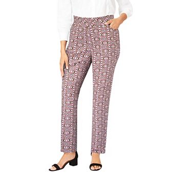 Jessica London Women's Plus Size Petite Comfort Waist Stretch Denim Straight Leg Jean