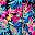 Black Multi Tropicana