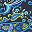 Navy Painterly Paisley