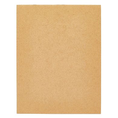 24 Sheets Kraft Paper Corrugated Cardboard Sheets, Inserts For Mailers, 8.5x11in