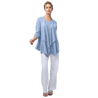 Jessica London Women's Plus Size Flyaway Cardigan