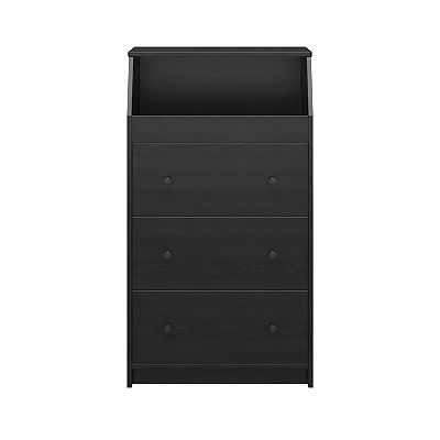 ameriwood black dresser Walsunny 9 Drawer Double Dresser Black Wooden Wide Chest of Drawers with  Metal Handles Storage Organizer Dresser Nursery Dresser for Living Room  Hallway