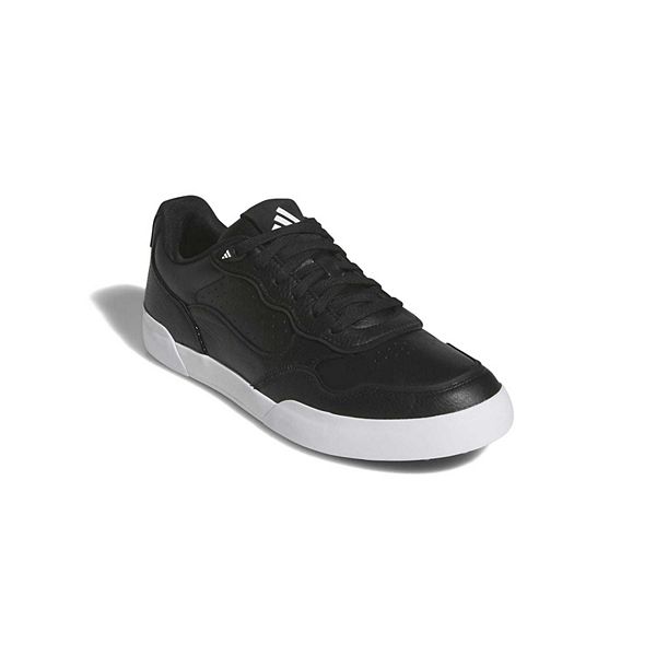 adidas Retrocross 25 Men's Spikeless Golf Shoes - Black White (9)