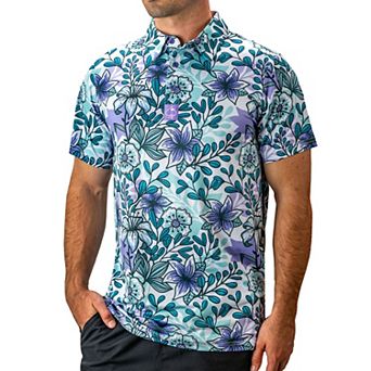 Pins and Aces Men's Golf Polo