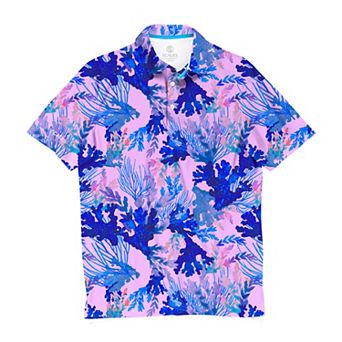 Men's SCALES Offshore Clubhouse Collection Golf Polo Shirt