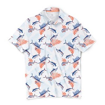 Men's SCALES Offshore Clubhouse Collection Golf Polo Shirt