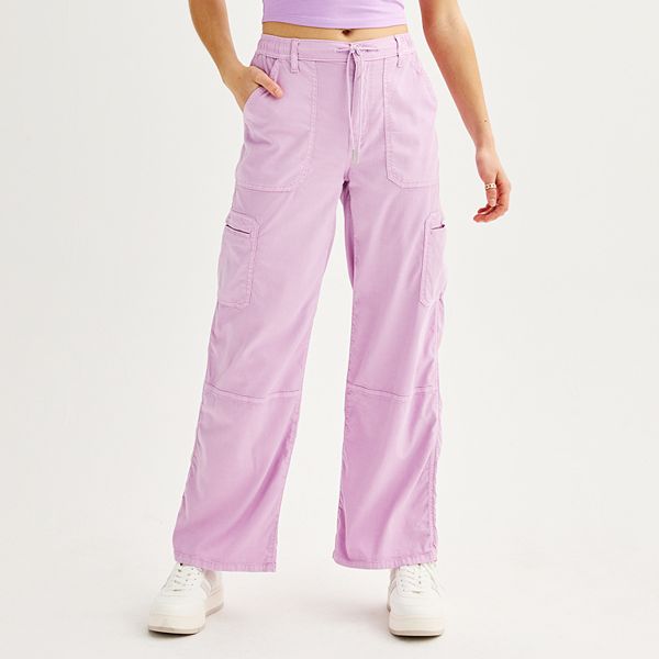 Junior's SO® High Rise Relaxed Cargo Pant