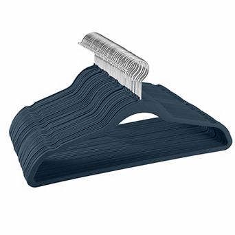 HOUSE DAY 17.5 Inch Velvet Hangers 60 Pack