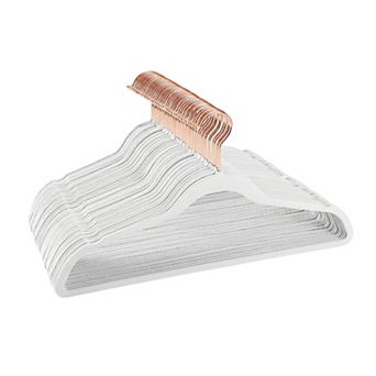 HOUSE DAY 17.5 Inch Velvet Hangers 60 Pack