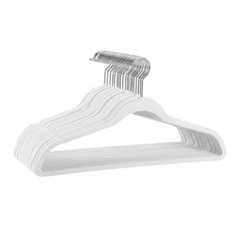 HOUSE DAY 17.5 Inch Velvet Hangers 60 Pack