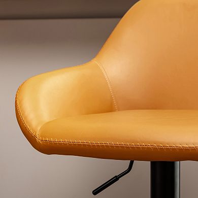 Glitzhome Mid Century Modern Bar Stool
