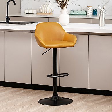 Glitzhome Mid Century Modern Bar Stool