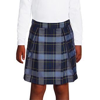 Girls 2-20 Lands' End School Uniform Top Of Knee Plaid Skort