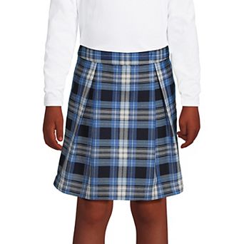 Girls 2-20 Lands' End School Uniform Top Of Knee Plaid Skort