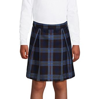 Girls 2-20 Lands' End School Uniform Top Of Knee Plaid Skort