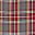 Gray Maroon Plaid