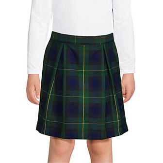 Girls 2-20 Lands' End School Uniform Top Of Knee Plaid Skort