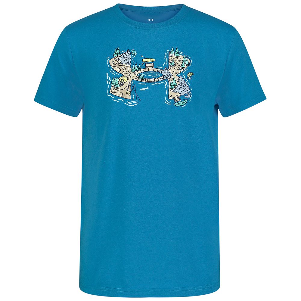 Boys 8-20 Under Armour Lake Logo Short Sleeve Graphic Tee