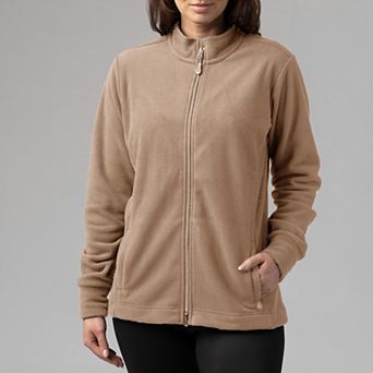 Women's Heat Holders Jasmine Original Super Brushed Fleece Double Zipper Jacket