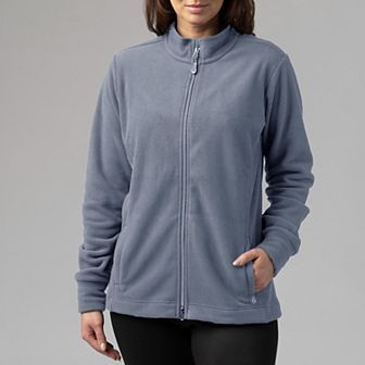 Women's Heat Holders Jasmine Original Super Brushed Fleece Double Zipper Jacket