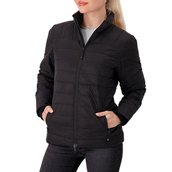 Women's Heat Holders Penelope Heatweaver Lined Double Zipper Puffer Jacket