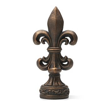 Glitzhome Fleur De Lis Garden Statue, 27.25 Inch