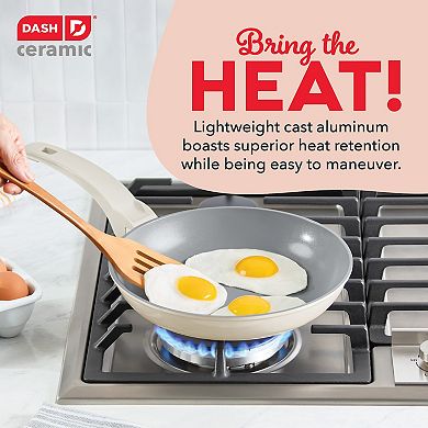Dash SmartStore Ceramic Nesting 8.5" & 9.5" Frying Pan Set