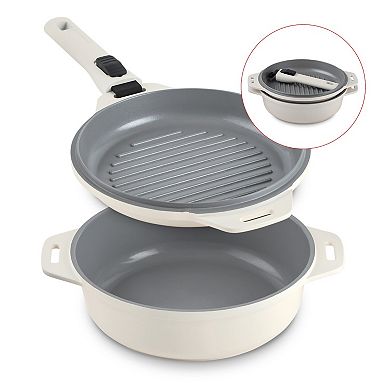 Dash SmartStore Ceramic 5-in-1 Multipurpose Cookware Set