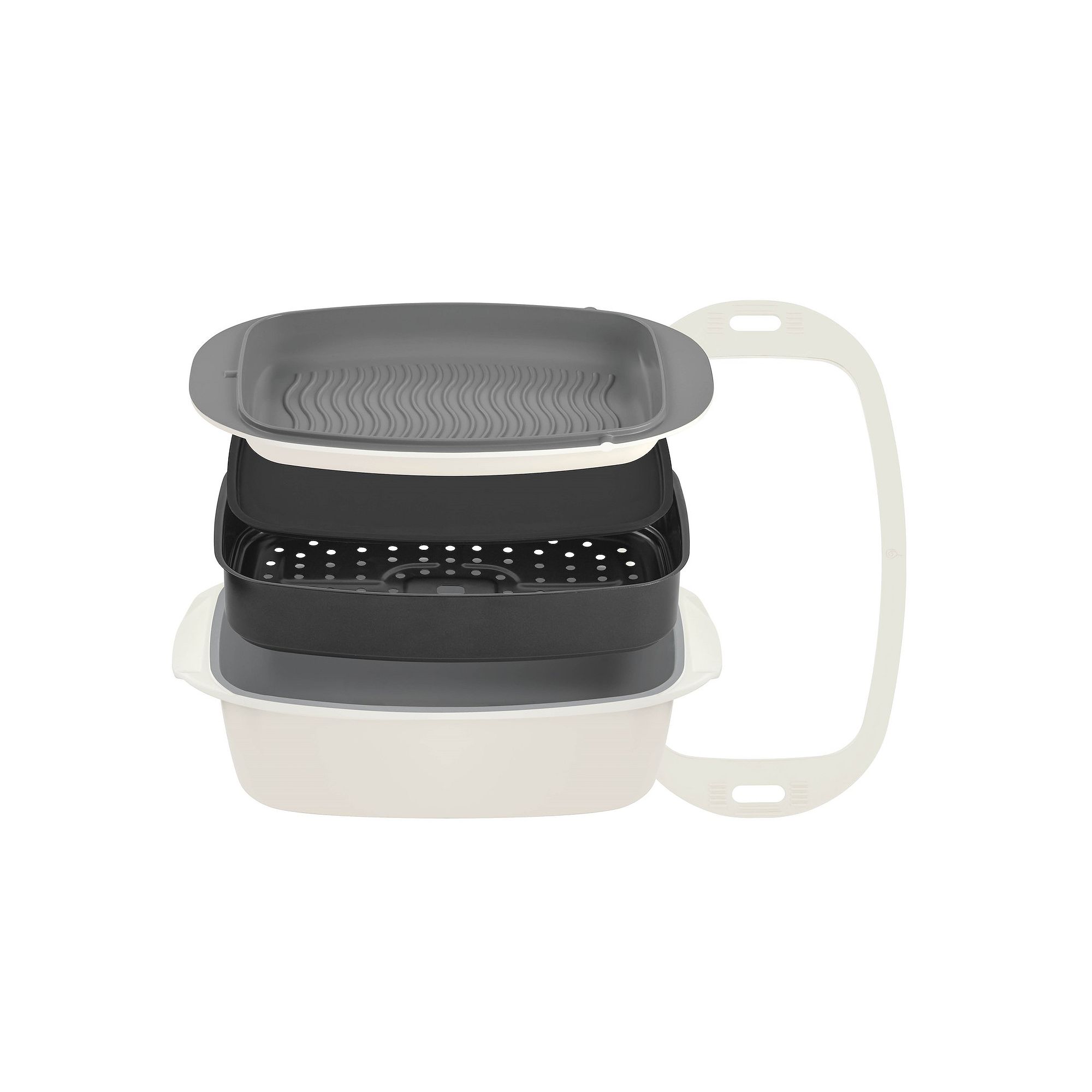 Dash SmartStore Ceramic 7-in-1 Multipurpose Cookware & Steamer 5-piece Set,