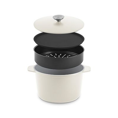 Dash SmartStore Ceramic 5.8 qt. MultiPot Steamer 4 piece Set