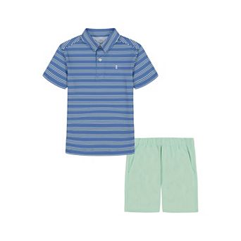 Boys 4-12 IZOD 2 pc Performance Short Sleeve Polo & Shorts Set