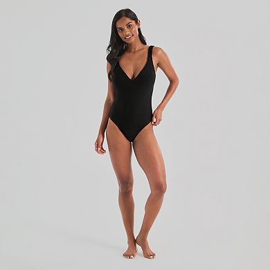 Women's Freshwater Macrame Strap One-Piece Swimsuit