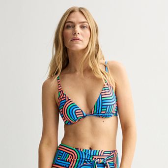 Women's Freshwater Triangle Underwire Bra Swim Top