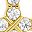 Gold Tone White