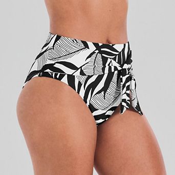 Women's Freshwater Bow Tie High Waist Swim Bottoms