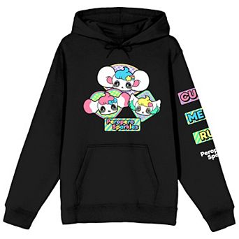 Juniors' PeroPero Sparkles Neon Graphic Hoodie