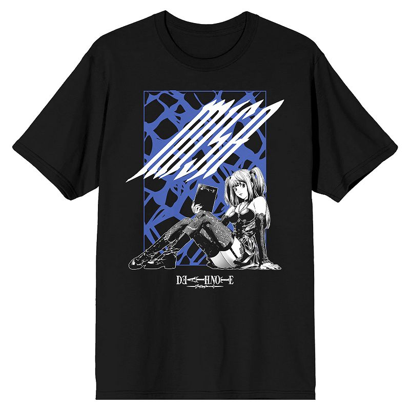 Licensed Character Juniors' Death Note Misa Portrait Long Sleeve Graphic Tee, Girl's, Size: XXL, Black