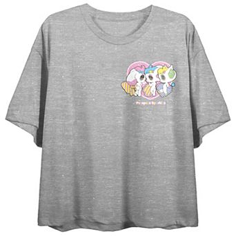Juniors' PeroPero Sparkles Group Shot Short Sleeve Graphic Tee