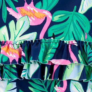 Baby Girl Carter's 1-Piece Tropical Flamingo Rashguard