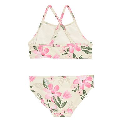 Girls 4-12 Carter's 3-Piece Floral Rashguard Swim Set