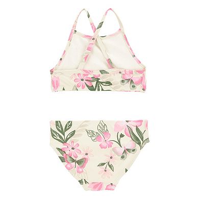Toddler Girls Carter's 3-Piece Floral Rashguard Swim Set