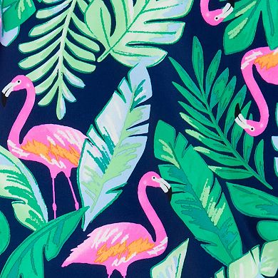 Girls 4-12 Carter's 3-Piece Tropical Print Rashguard Set