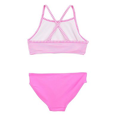 Girls 4-12 Carter's 3-Piece Tropical Print Rashguard Set