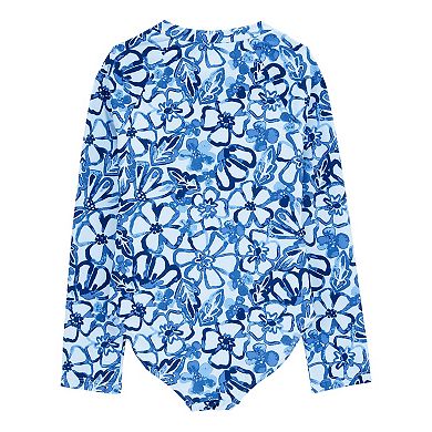 Girls 4-12 Carter's 1-Piece Floral Rashguard