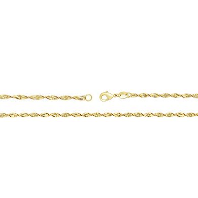 PRIMROSE Twist Butterfly Chain Necklace