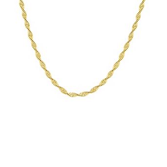 PRIMROSE Twist Butterfly Chain Necklace