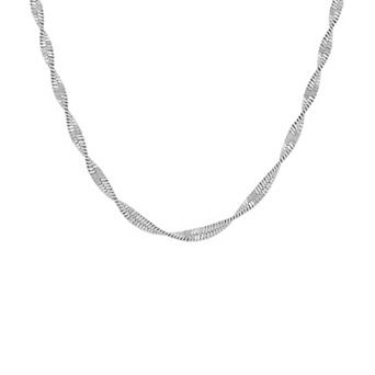 PRIMROSE Twist Butterfly Chain Necklace