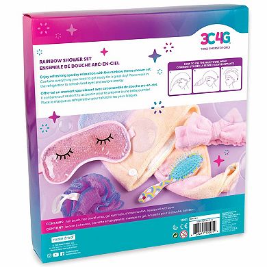 Make It Real 5-piece Rainbow Shower Set