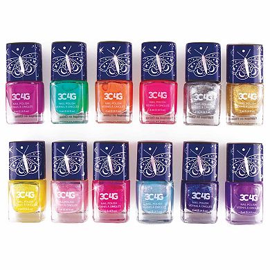 Make It Real 3C4G Celestial Nail Polish Tower - 12 Bottle Set