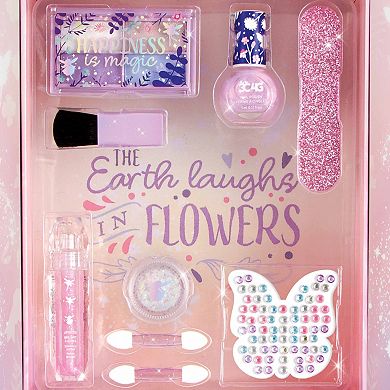 Make It Real 3C4G Fairy Garden Wardrobe 10-Piece Cosmetic Set